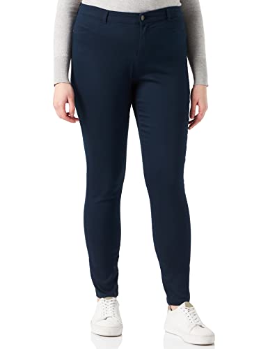 Naf Naf Damen Klassische Hose, Marineblau, 32 von Naf Naf