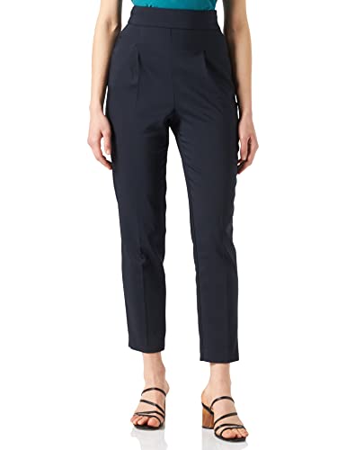 Naf Naf Damen Klassische Hose, Marineblau, 38 von Naf Naf