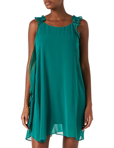 Naf Naf Damen Laurane R2 Robe, Grün (Vert Empire), X-Large von Naf Naf