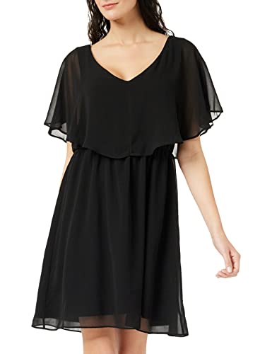 Naf Naf Damen Lazale Kleid, Schwarz (Noir 625), 34 (Herstellergröße: 36) von Naf Naf