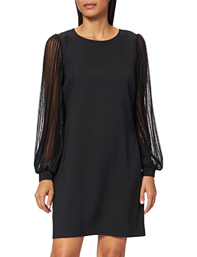 Naf Naf Damen Lenino R2 Robe, Schwarz, 32 von Naf Naf