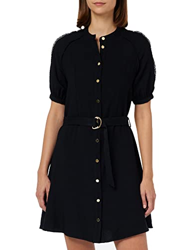 Naf Naf Damen Lou R1 Robe, Schwarz, 36 von Naf Naf