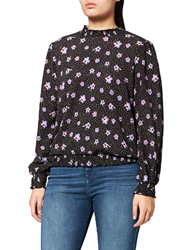 Naf Naf Damen ML t Shirt, SINGAPOUR BLEU, XS von Naf Naf