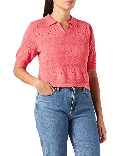 Naf Naf Damen Maceo Pullover, Korallenrot, XS von Naf Naf