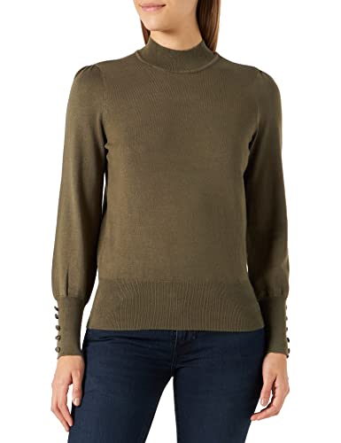 Naf Naf Damen Marcos Pullover, Musette Grün, Large von Naf Naf