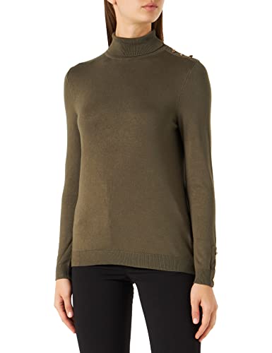 Naf Naf Damen Marielle ML Pullover, Musette Grün, XS von Naf Naf