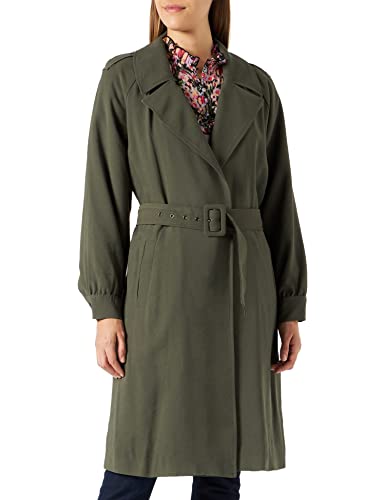 Naf Naf Damen Marilou Trenchcoat, kaki, 34 von Naf Naf