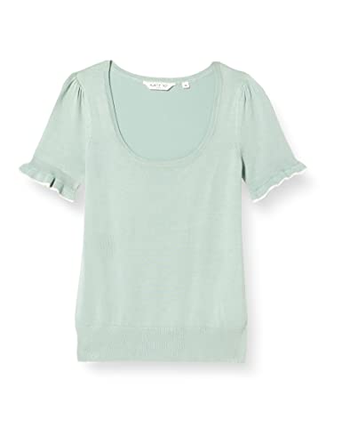 Naf Naf Damen Marinella MC Pullover, Mandel Light, Small von Naf Naf