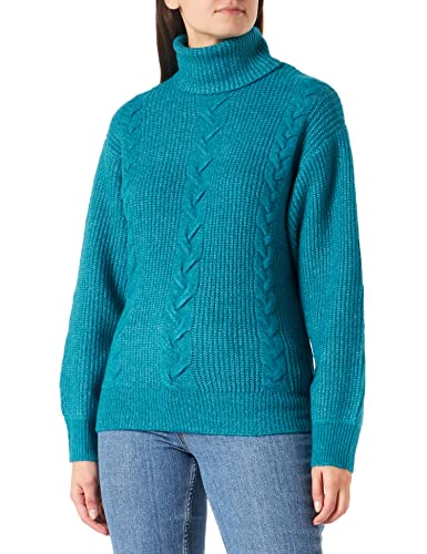 Naf Naf Damen Martin Pullover, winterblau, Large von Naf Naf