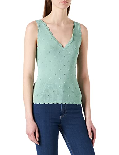 Naf Naf Damen Mentha Pullover, Turquoise, Medium von Naf Naf