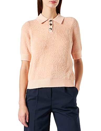 Naf Naf Damen Mflou Pullover, Rosa Bubble, Medium von Naf Naf