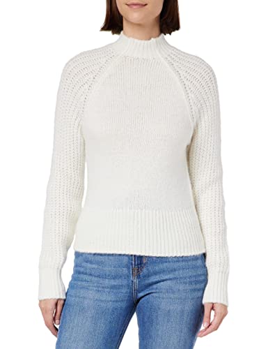 Naf Naf Damen Mjo Pullover, Elfenbein, Medium von Naf Naf