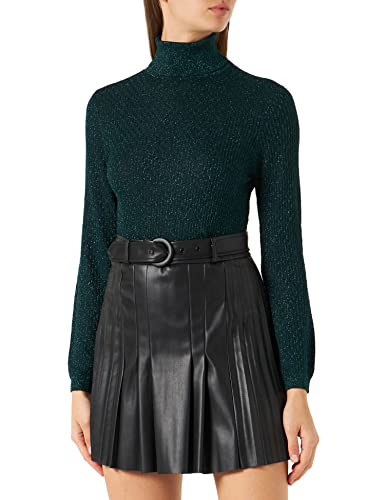 Naf Naf Damen Mlucie cm Pullover, Dark Green, Small von Naf Naf