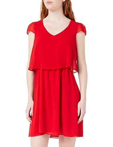 Naf Naf Damen New Joey Kleid, Rot (Lipstick Aabn), 32 (Herstellergröße: 34) von Naf Naf