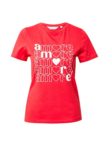 Naf Naf Damen Oona T-Shirt, Iconic Red, Small von Naf Naf