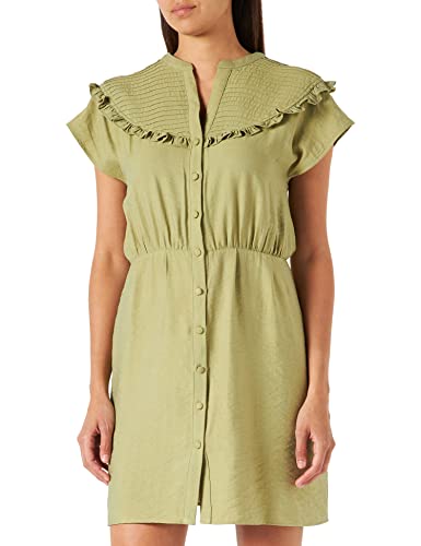 Naf Naf Damen Robe, Oliv, 40 von Naf Naf