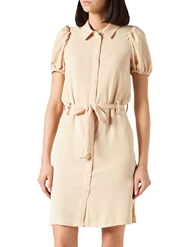 Naf Naf Damen Robe, Safari-Beige, 34 von Naf Naf