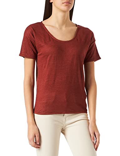 Naf Naf Damen T-Shirt, Henna, Large von Naf Naf