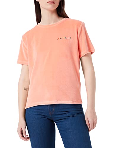 Naf Naf Damen T-Shirt, Papaya, Small von Naf Naf