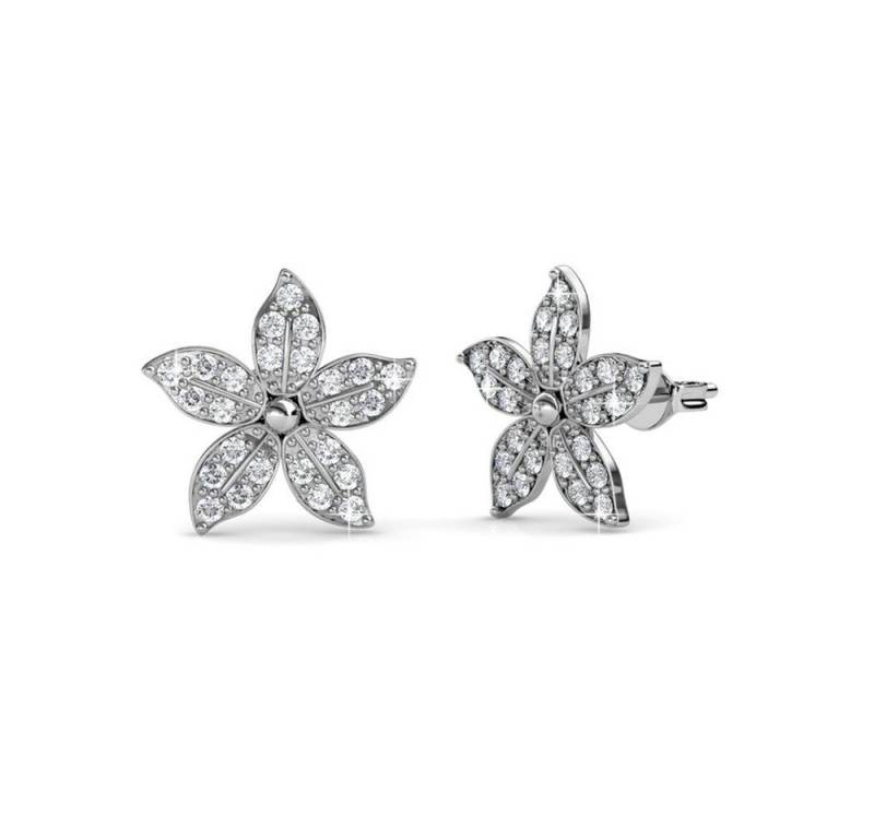 Nagel Jewellery Anhänger Set Victoria Peak, Sparkling Flower (Set, inkl. Schmuckbox), Zirkonia im Brillantschliff bringen dieses Schmuckstück zum glitzern! von Nagel Jewellery