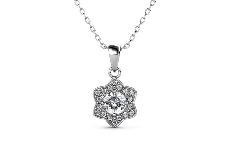 Nagel Jewellery Anhänger Set Victoria Peak Princess (Set, inkl. Schmuckbox), Schönes Schmuckset aus Silber mit Zirkonia Steinen für Damen von Nagel Jewellery