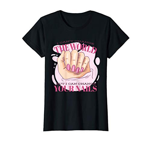 Damen Kosmetikerinnen Sprüche Nageldesign Naildesign T-Shirt Damen Kosmetikerinnen Sprüche Nageldesign Naildesign T-Shirt von Nageldesignerin Geschenk