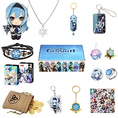 Nahida Genshin Impact Schlüsselanhänger fur Dekorieren, Genshin Impact Geschenkbox, Genshin Impact Geschenk Set, (Eula) von Nahida