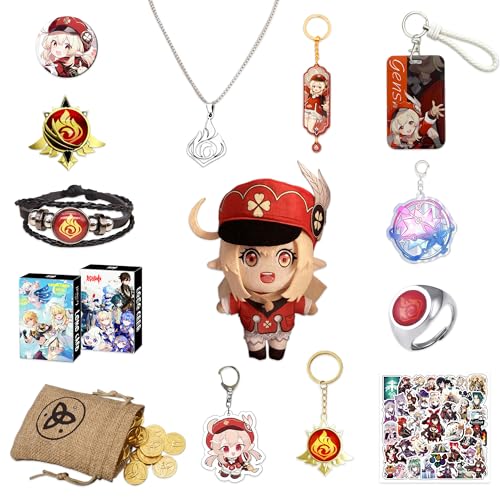 Nahida Genshin Impact Schlüsselanhänger fur Dekorieren, Genshin Impact Geschenkbox, Genshin Impact Geschenk Set, (Klee) von Nahida