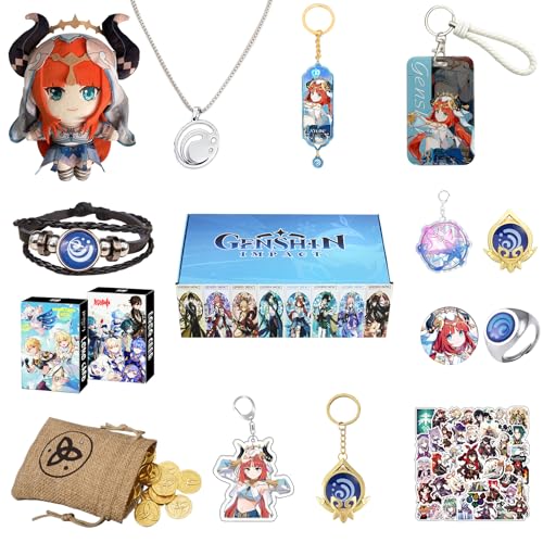 Nahida Genshin Impact Schlüsselanhänger für Dekorieren, Geschenkbox und Geschenk Set (Nilou) von Nahida