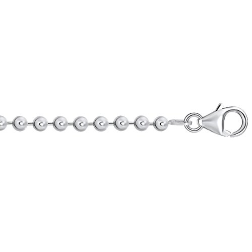 Nahla Jewels Damen-Kugelkette gelbvergoldet - Kette 42+5cm 925 Silber rhodiniert 42 cm - 60171096 Nahla Jewels Damen-Kugelkette gelbvergoldet - Kette 42+5cm 925 Silber rhodiniert 42 cm - 60171096 von Nahla Jewels