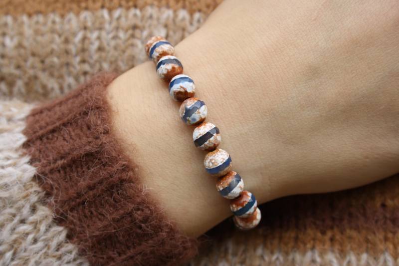 Achat Armband Naturstein | Partnerarmband Herren Damen Perlenarmband 8mm Geschenk Für Frau Und Mann von NahleOfficial