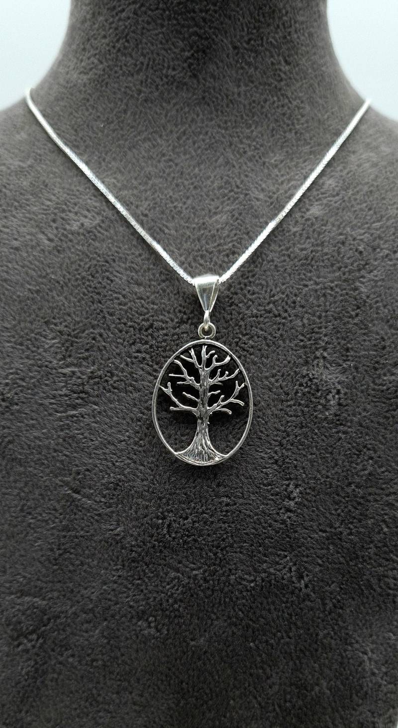 Lebensbaum Silber Kette Anhänger 925 Baum Des Lebens Tree von NahleOfficial