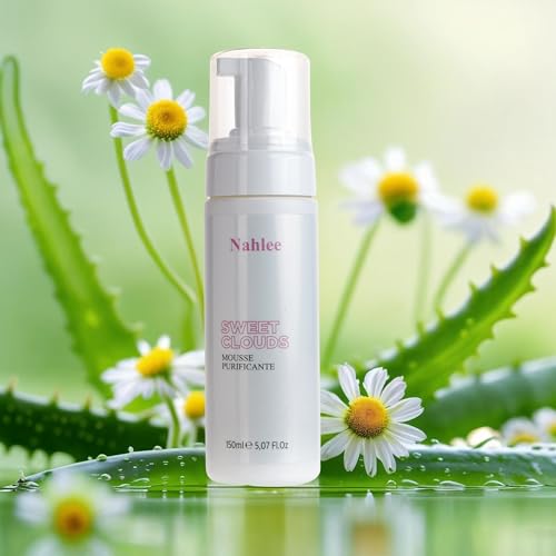 Nahlee Sweet Clouds – Purifying Mousse 150 ml – seine weiche Textur umhüllt das Gesicht und sorgt für eine gründliche und sanfte Reinigung Nahlee Sweet Clouds – Purifying Mousse 150 ml – seine weiche Textur umhüllt das Gesicht und sorgt für eine gründliche und sanfte Reinigung von Nahlee
