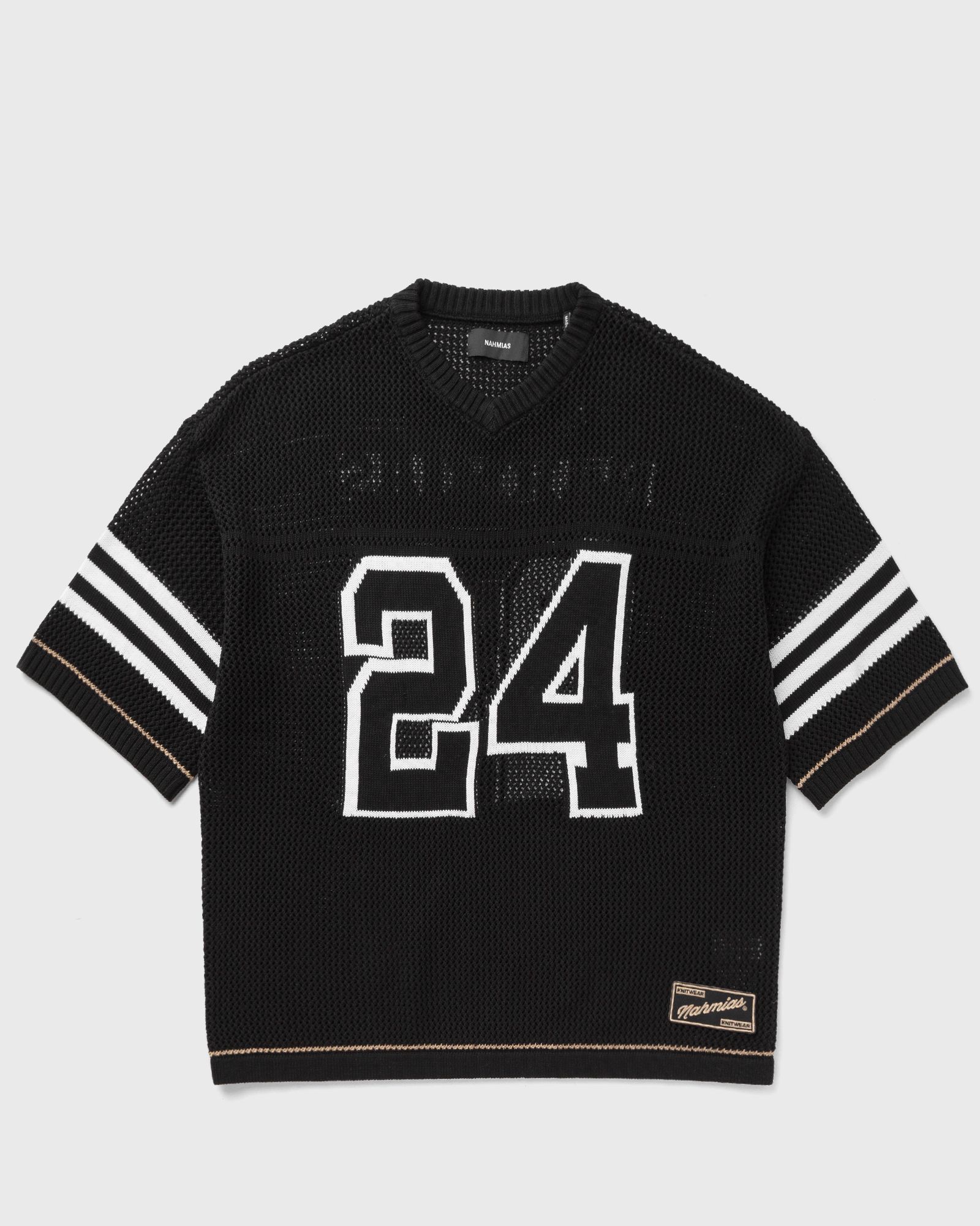 Nahmias Knit 24 Football Shirt men Jerseys black in Größe:XXL Nahmias Knit 24 Football Shirt men Jerseys black in Größe:XXL von Nahmias