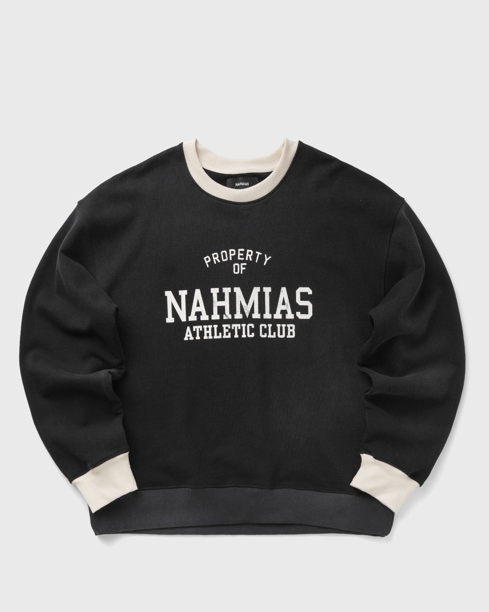 Nahmias P.E. Crewneck men Sweatshirts black in Größe:M Nahmias P.E. Crewneck men Sweatshirts black in Größe:M von Nahmias