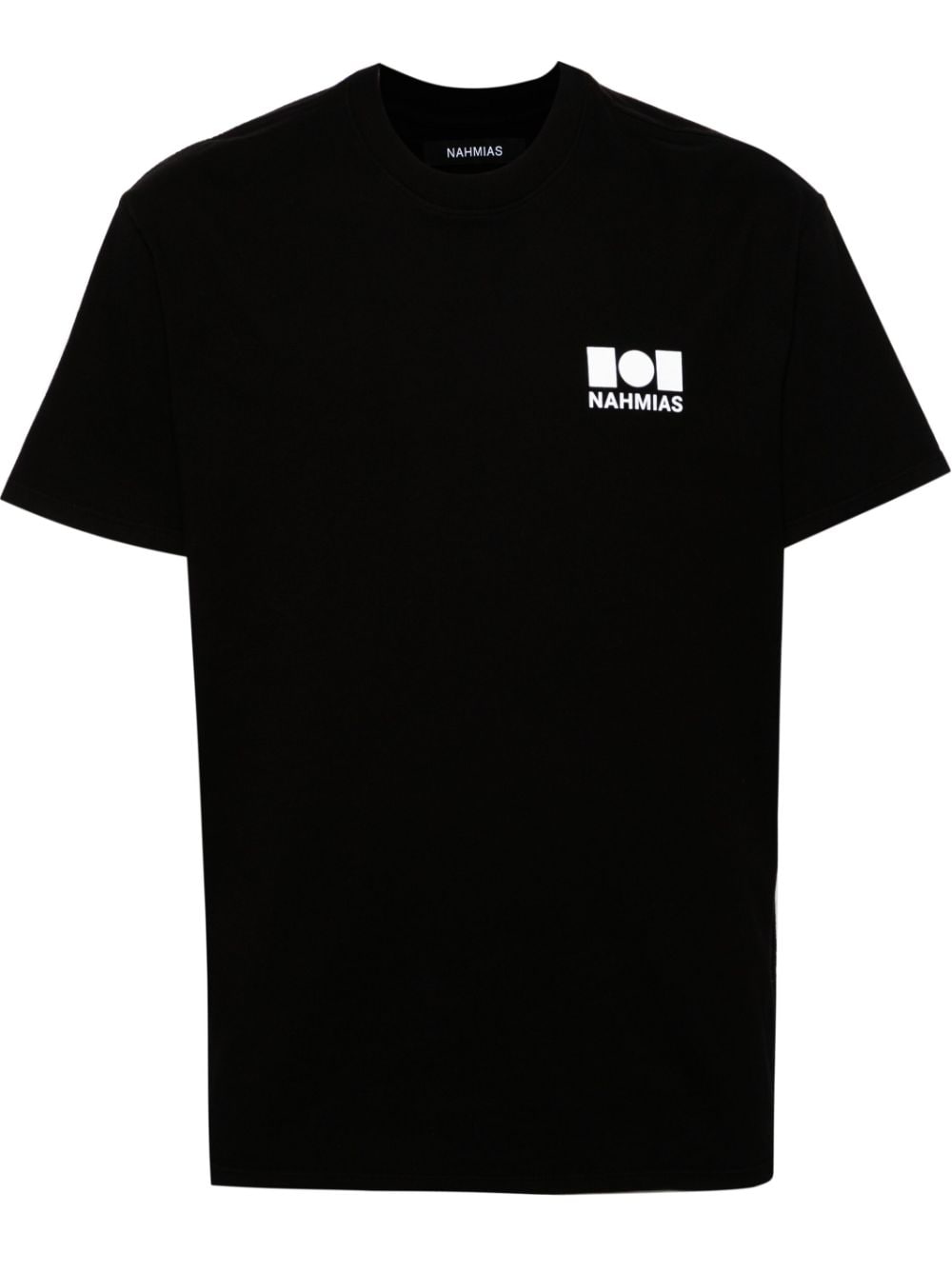Nahmias T-Shirt mit Logo-Print - Schwarz von Nahmias