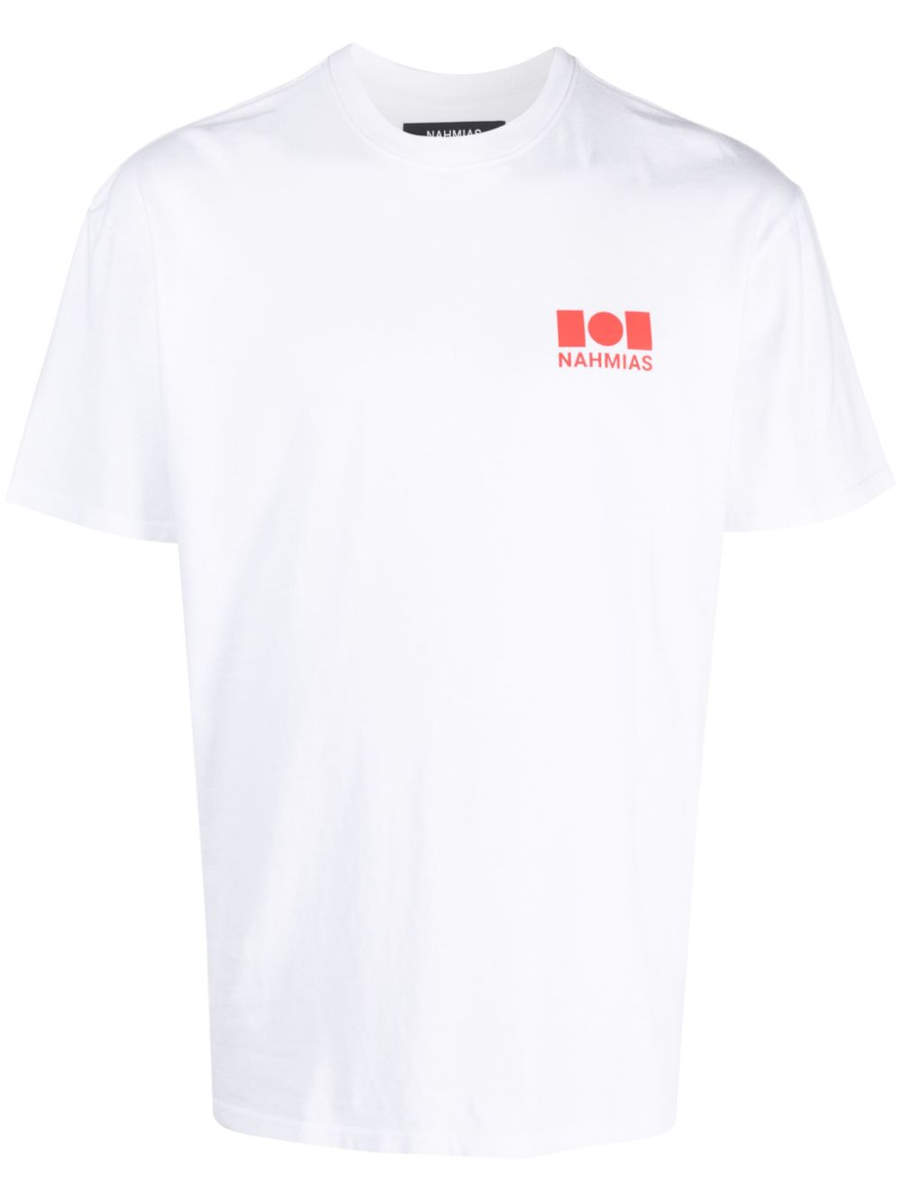 Nahmias T-Shirt mit Logo-Print - Weiß von Nahmias