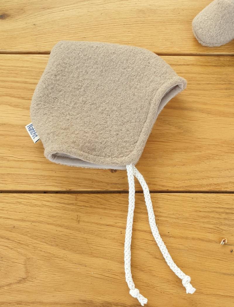 Farbauswahl Mütze Aus 100% Schurwolle Wollwalkmütze Walkwolle von NahtArt