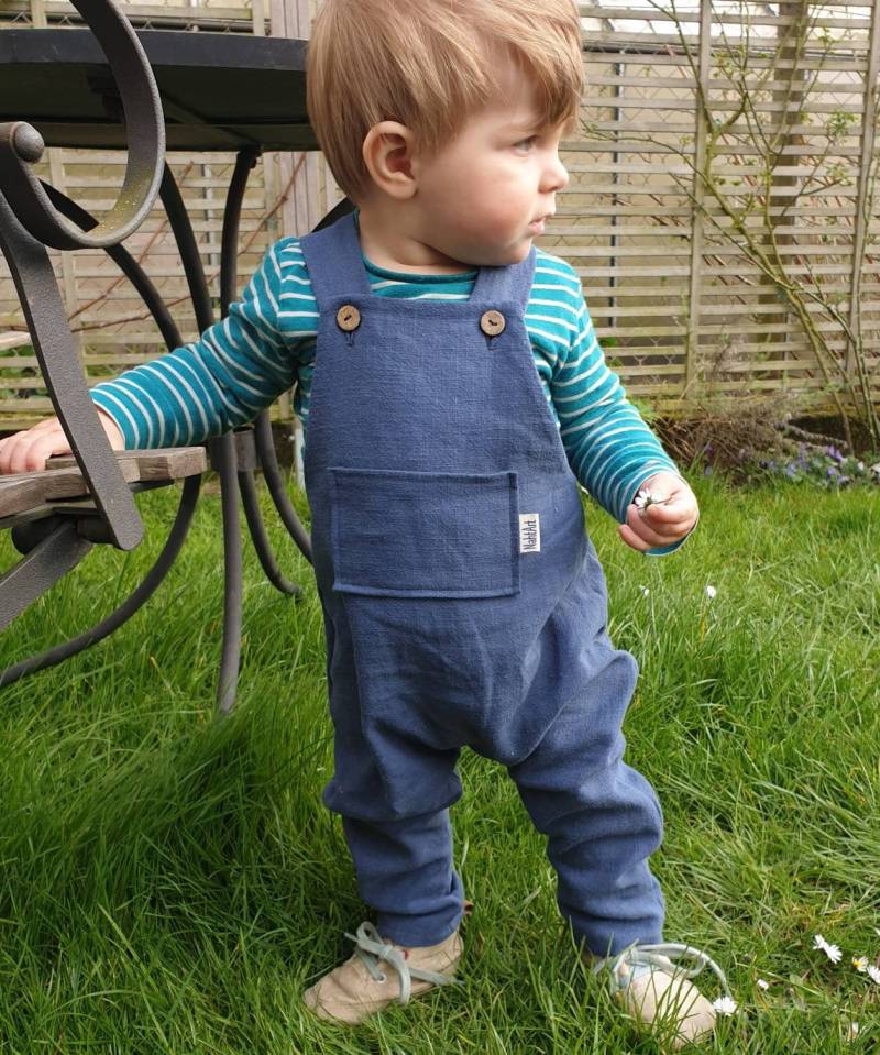 Leinen Latzhose 100 % von NahtArt