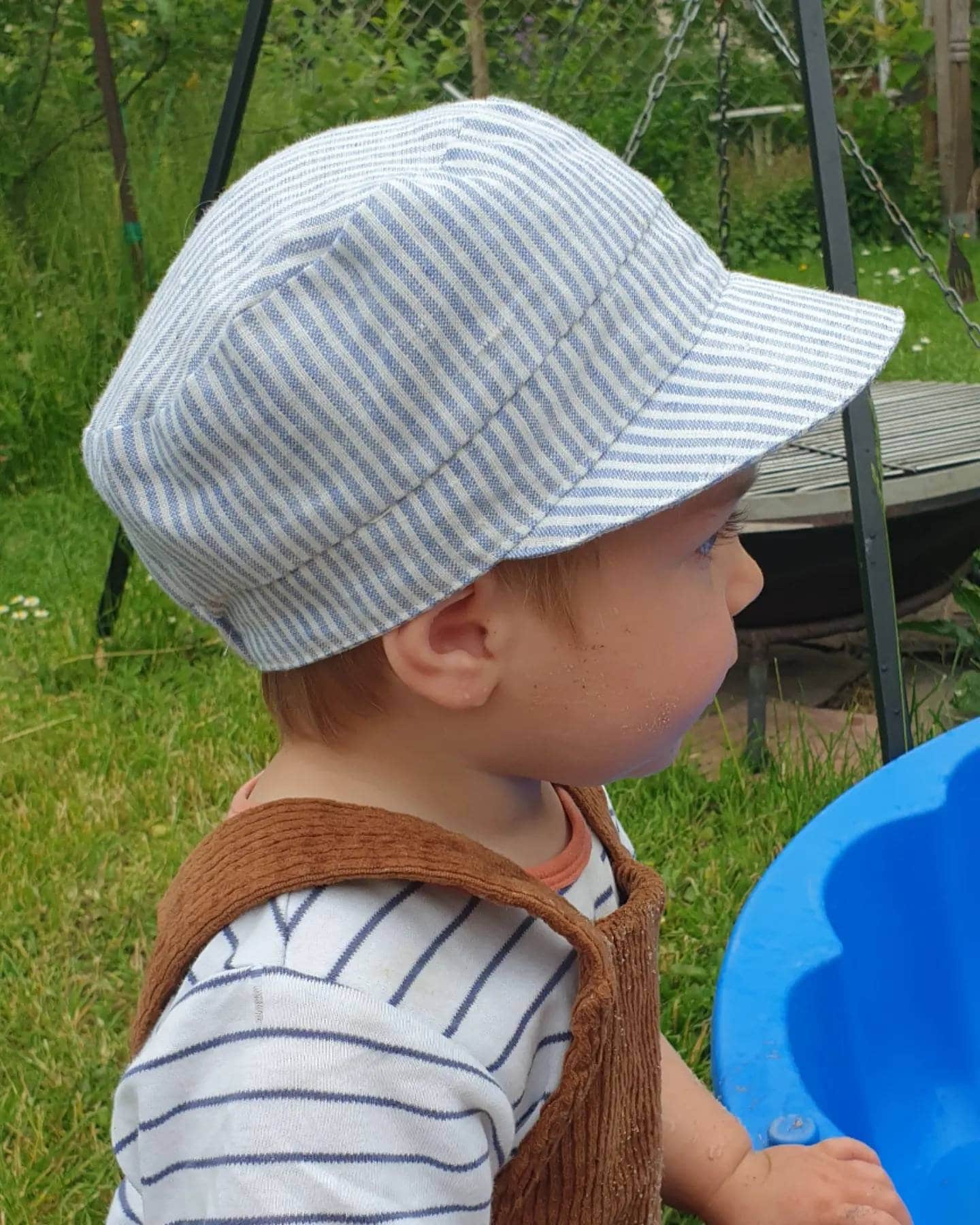 Michelmütze Aus Leinen, Sonnenhut, Kappe, Schiebermütze von NahtArt