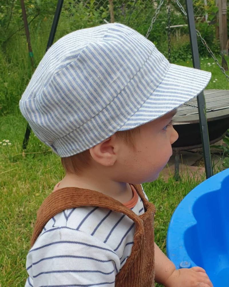 Michelmütze Aus Leinen, Sonnenhut, Kappe, Schiebermütze von NahtArt