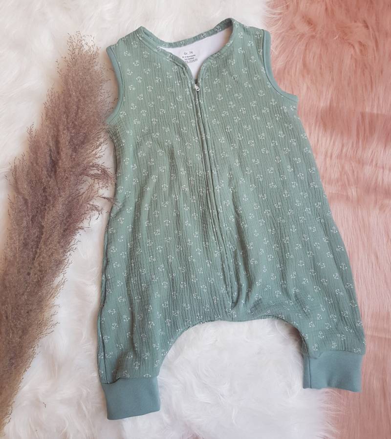 Schlafsack Mit Füßen Baby Musselin Jersey Zweilagig Oder Einlagig - Farbauswahl Gr. 56 98 Schlafsack Mit Füßen Baby Musselin Jersey Zweilagig Oder Einlagig - Farbauswahl Gr. 56 98 von NahtzugabeDE