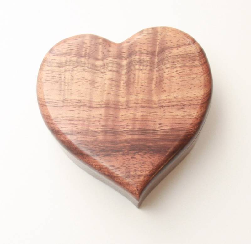 Eco Koa Holz Ringschatulle Eco Koa Holz Ringschatulle von NaiaWoodDesigns