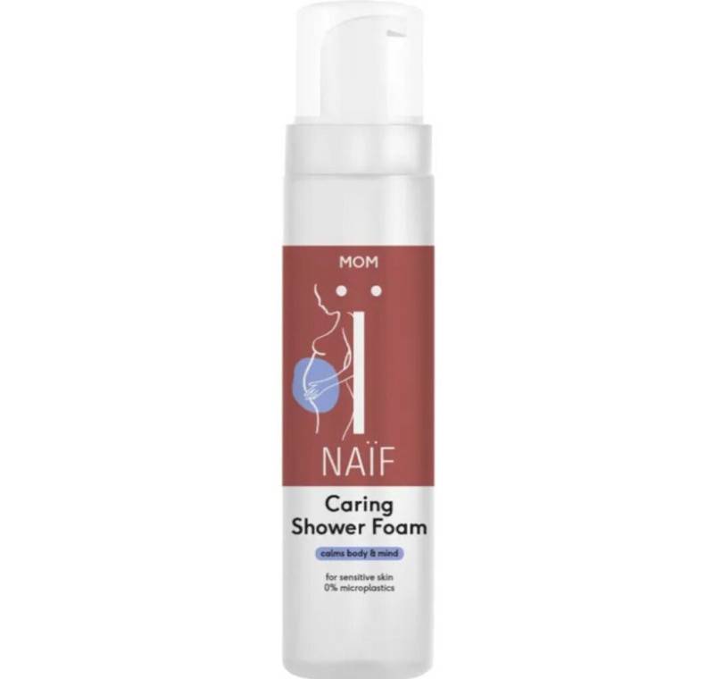 Naïf Körperpflegemittel Duschschaum für Schwangere Mom (Caring Shower Foam) 200 ml von Naïf