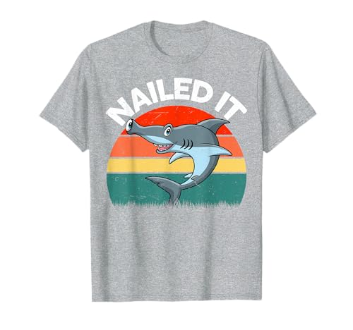 Retro Nailed-It Hammerhead Shark, lustig für Herren, Damen, Jungen und Kleinkinder T-Shirt Retro Nailed-It Hammerhead Shark, lustig für Herren, Damen, Jungen und Kleinkinder T-Shirt von Nailed-It Hammerhead Shark Funny Men Women Retro