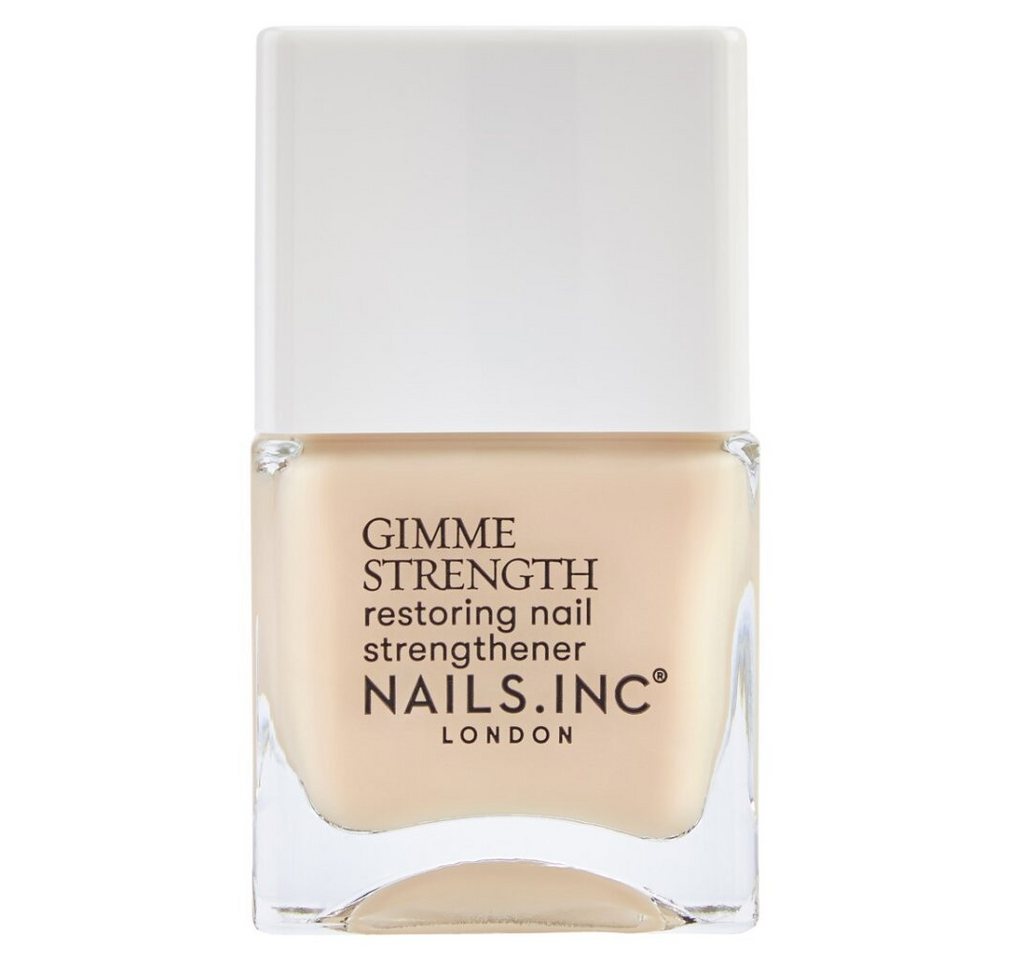 Nails Inc Nageldesign Zubehör Regenerierender Nagelverstärker Gimme Strength 14 ml von Nails Inc