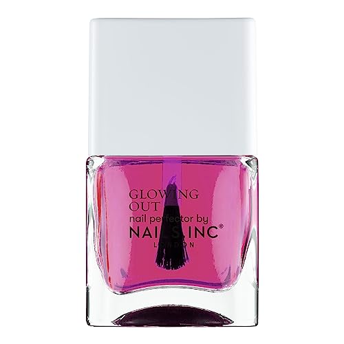 Nails.INC Glowing Out Nagellack, Glow-Enhancing Nail Perfector, Glossy Sheer Polish für einen einfachen Maniküre-Look, tierversuchsfrei, vegan, Glowing My Way von Nails Inc