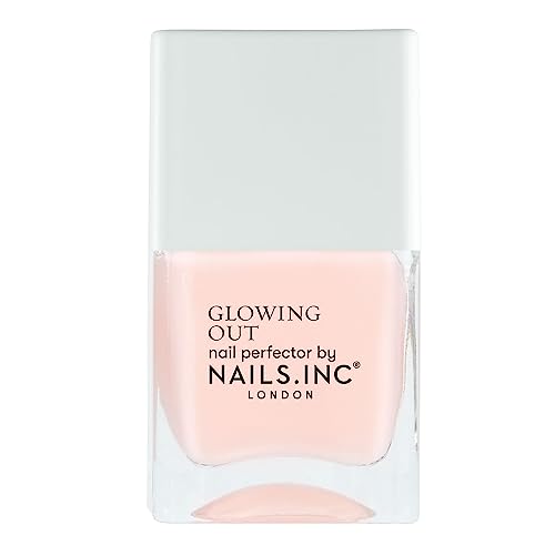 Nails.INC Glowing Out Nagellack, Glow-Enhancing Nail Perfector, Glossy Sheer Polish für einen einfachen Maniküre-Look, tierversuchsfrei, vegan, Got Me Glowing von Nails Inc