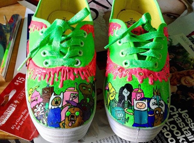 Segeltuchschuhe | Custom von NailsGutsGlam