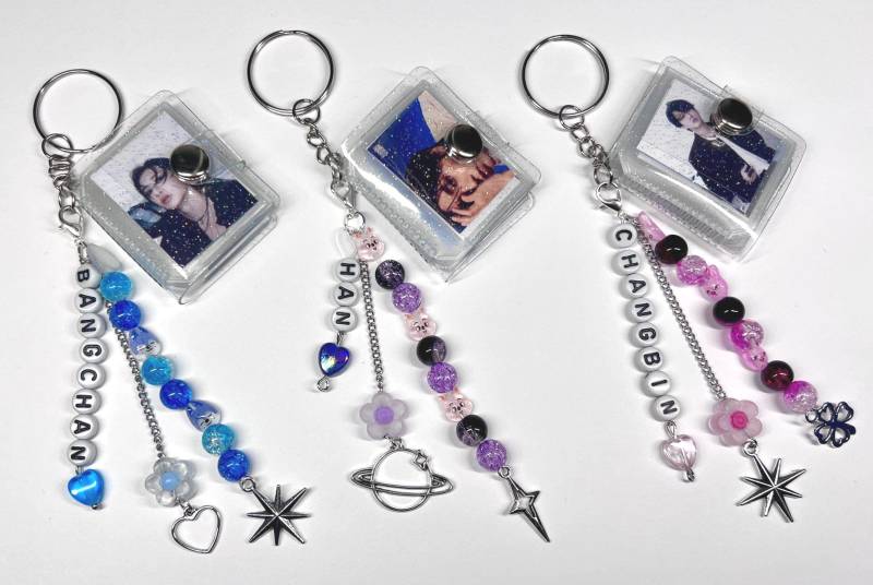 stray Kids Custom Photobook Keychain von Nailzessa